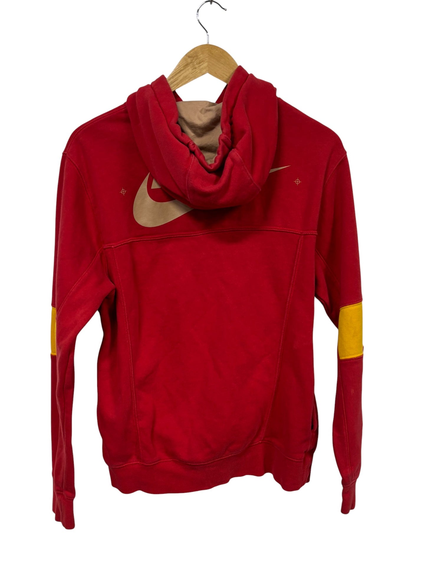 Nike Red Just Do It Pullover Hoodie Size Medium