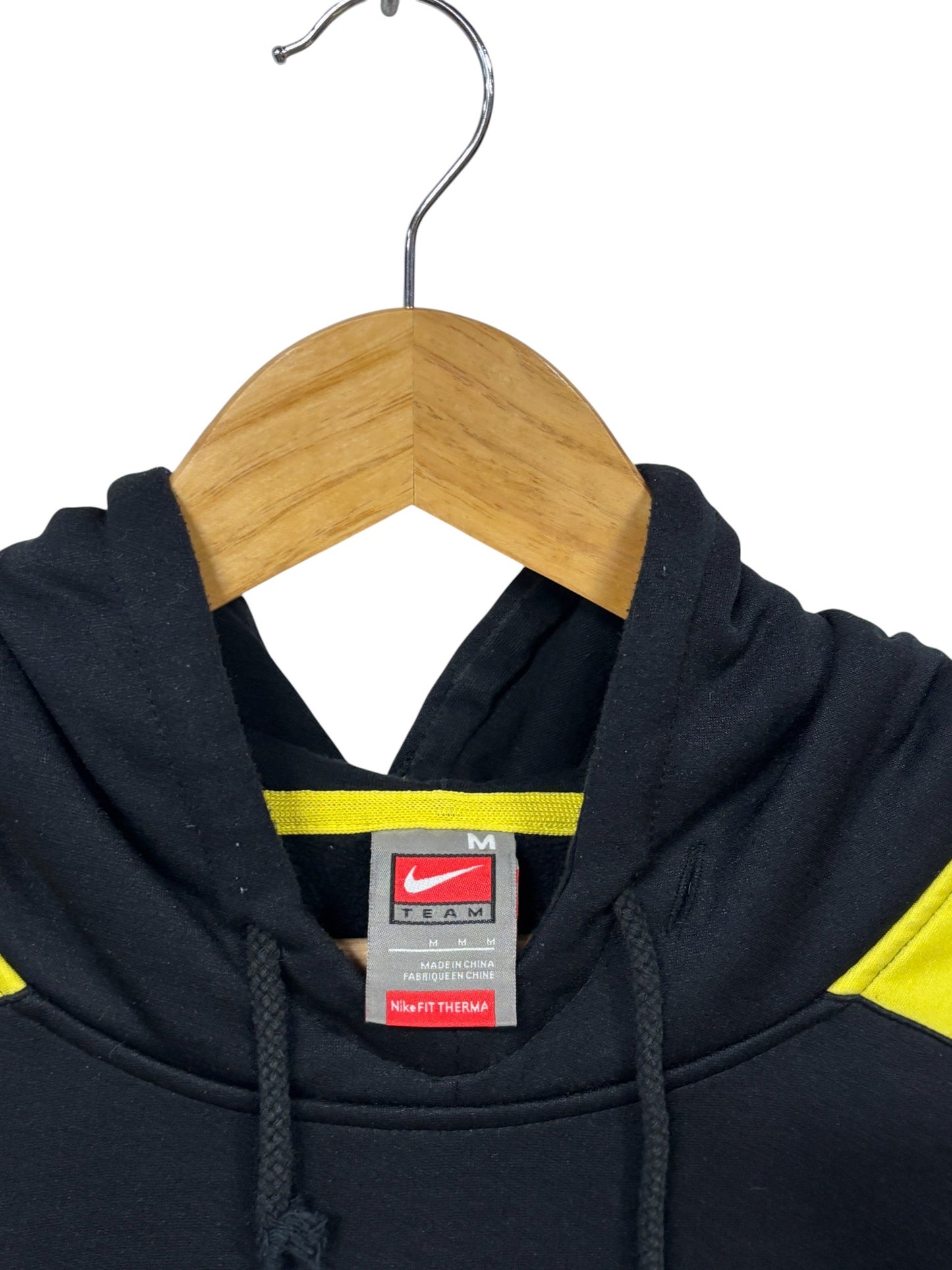 Nike Oregon Ducks Center Swoosh Black Hoodie Size Medium