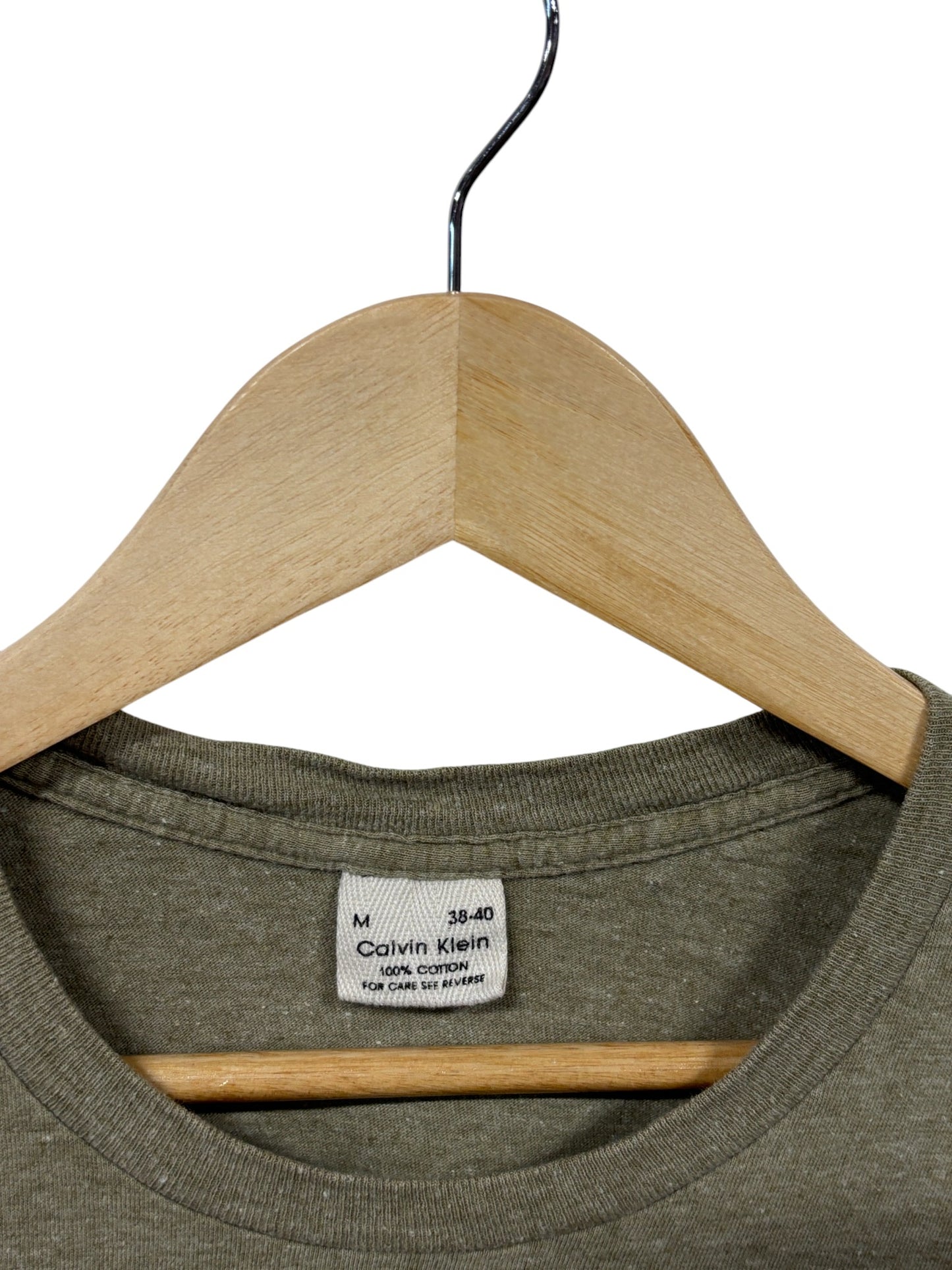Vintage 90's Calvin Klein Blank Pocket Tee Size Medium