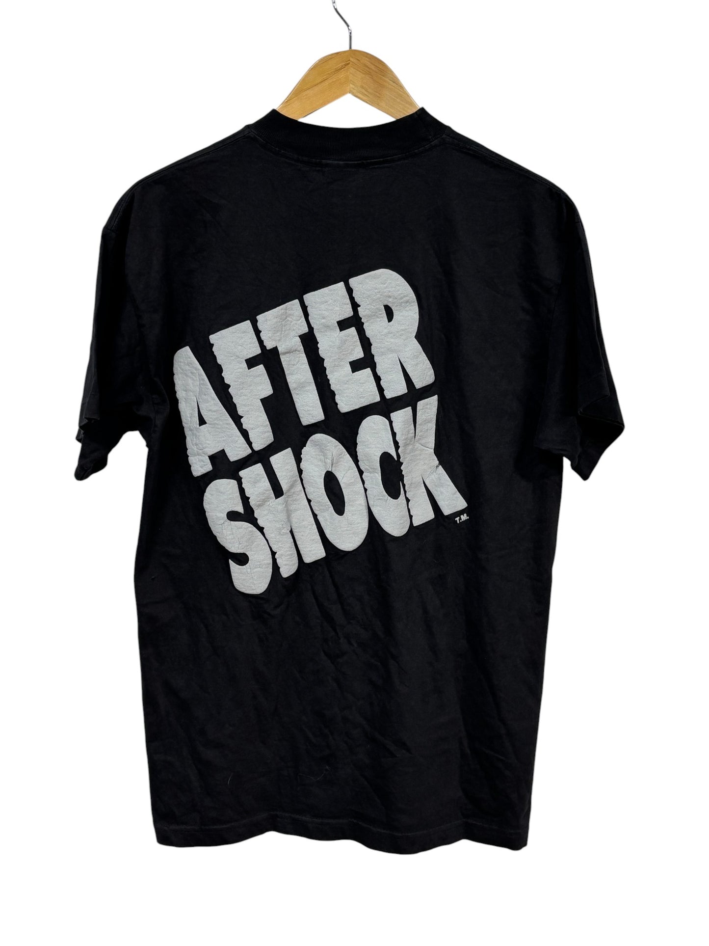Vintage 90's First It's Hot Then It's Cool After Shock Graphic Tee Size Large