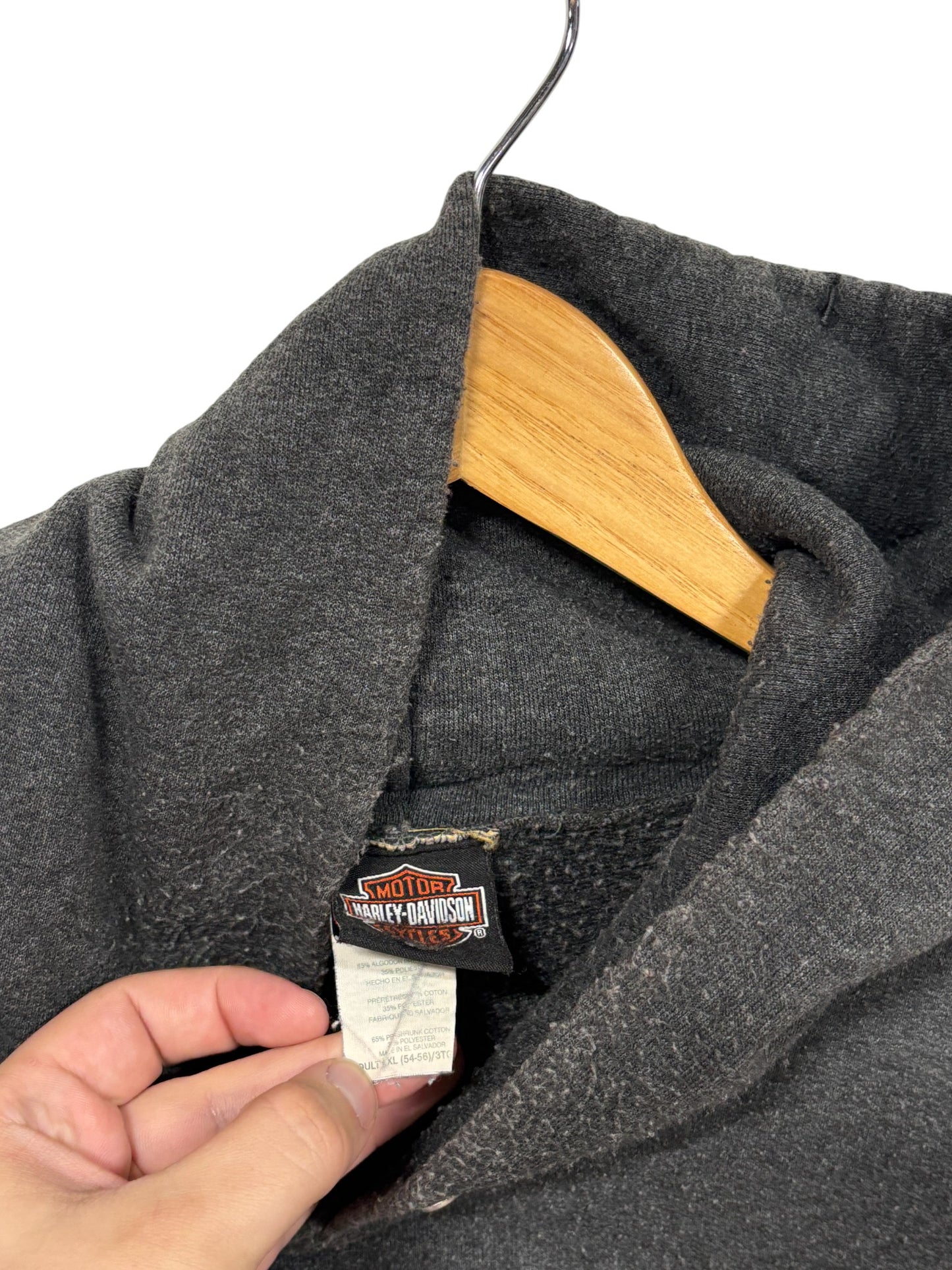 Harley Davidson Missoula Montana Biker Hoodie Size 3XL