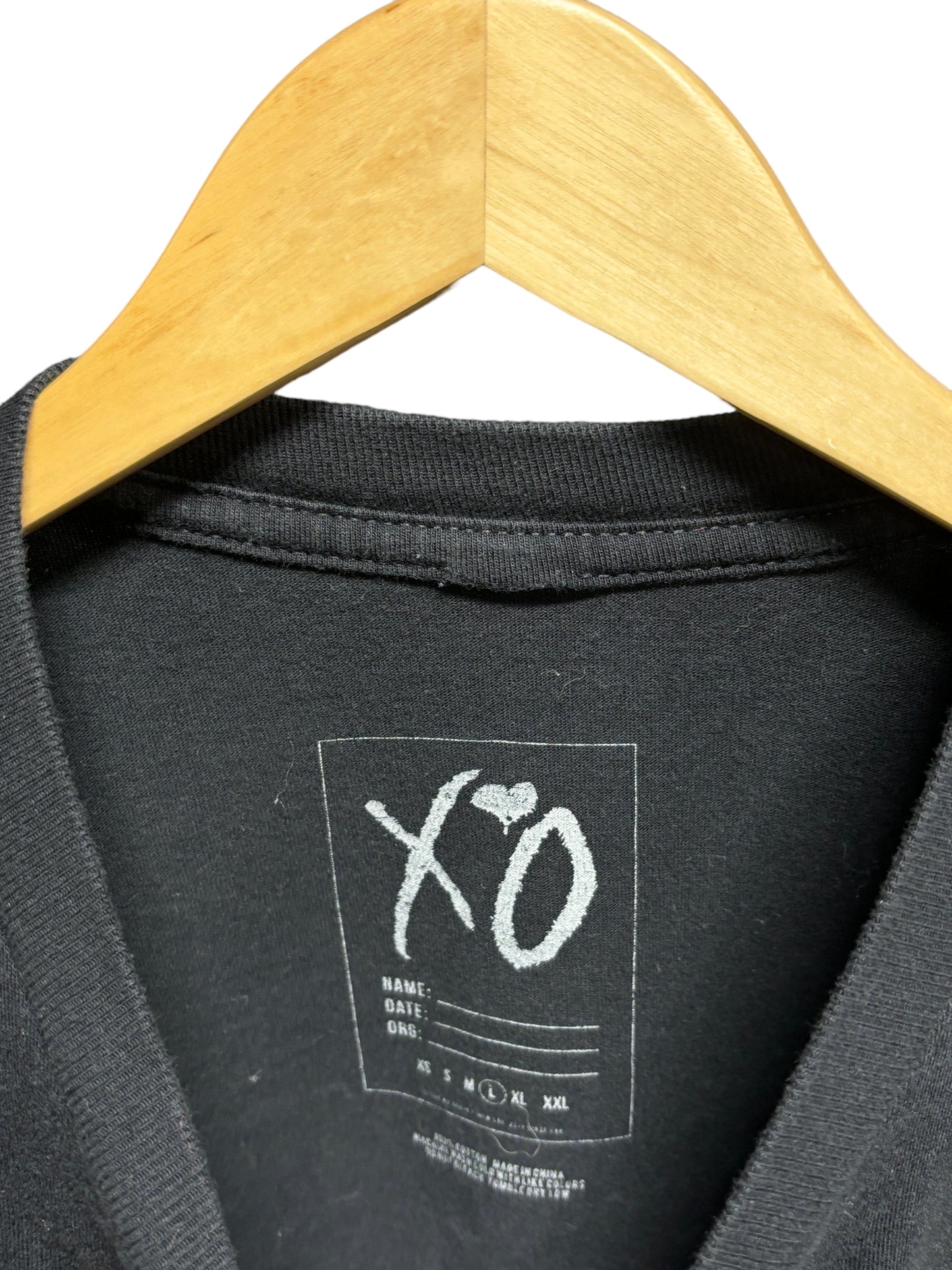 The Weeknd After Hours US Tour Graphic Tee Size Large