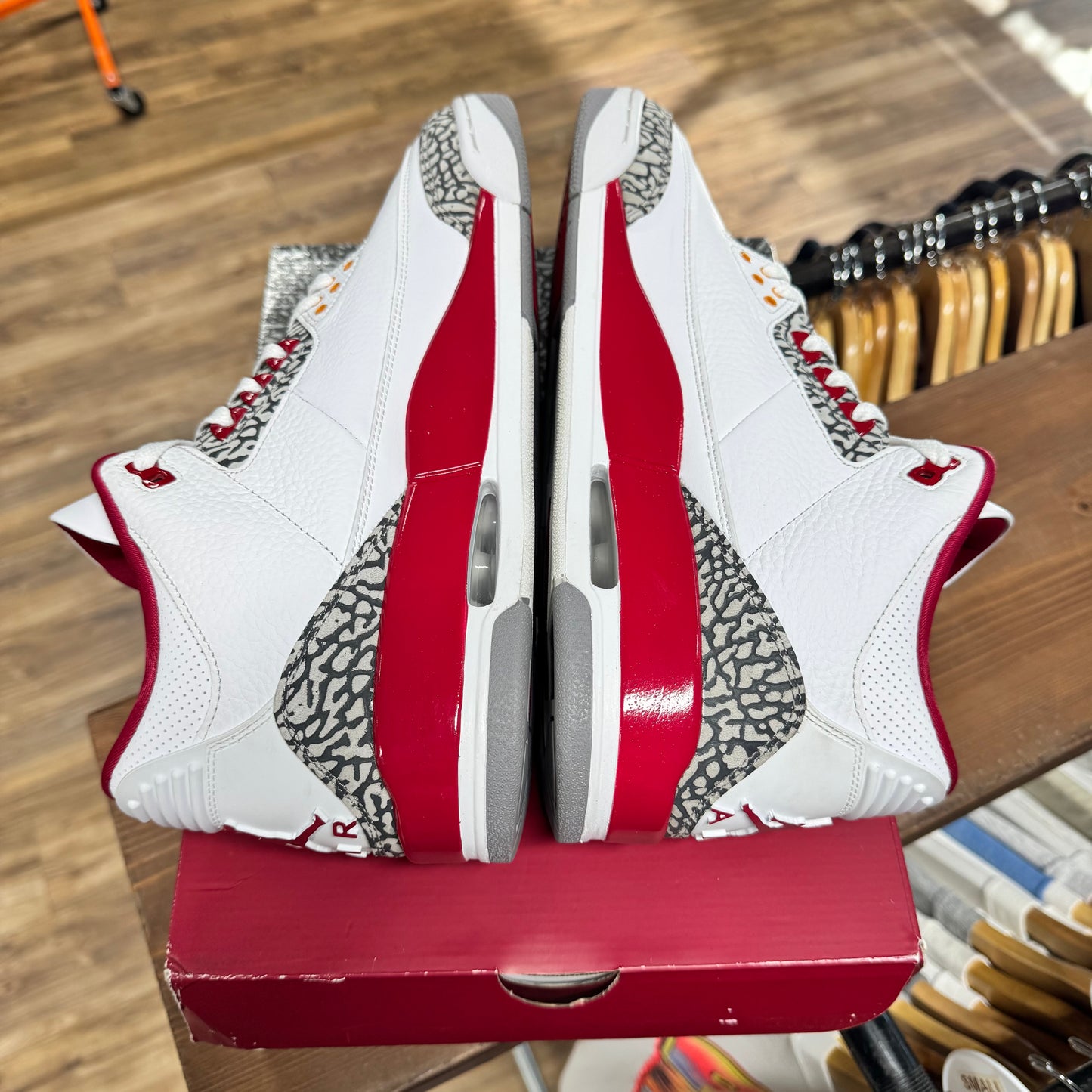 Jordan 3 'Cardinal' Size 12