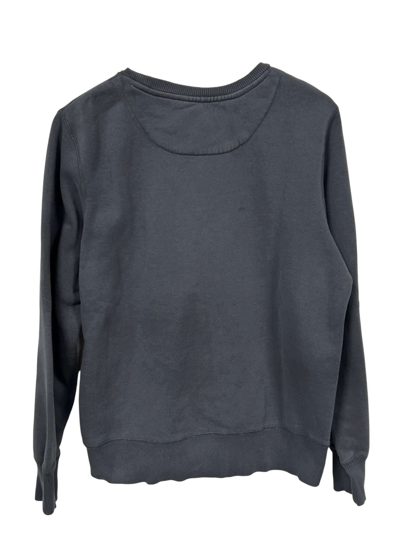 Nike Y2K Grey Small Swoosh Sweater Size Medium