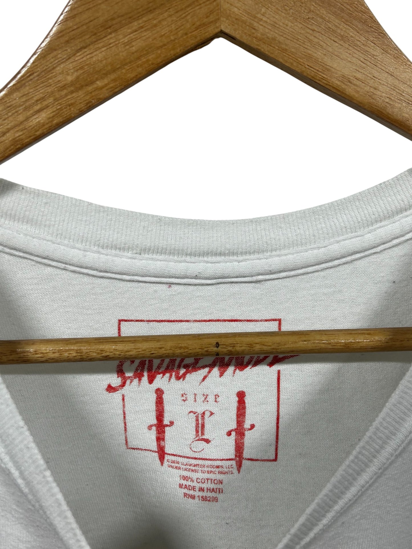 21 Savage Metro Boomin Savage Mode Album Promo Tee Size Large