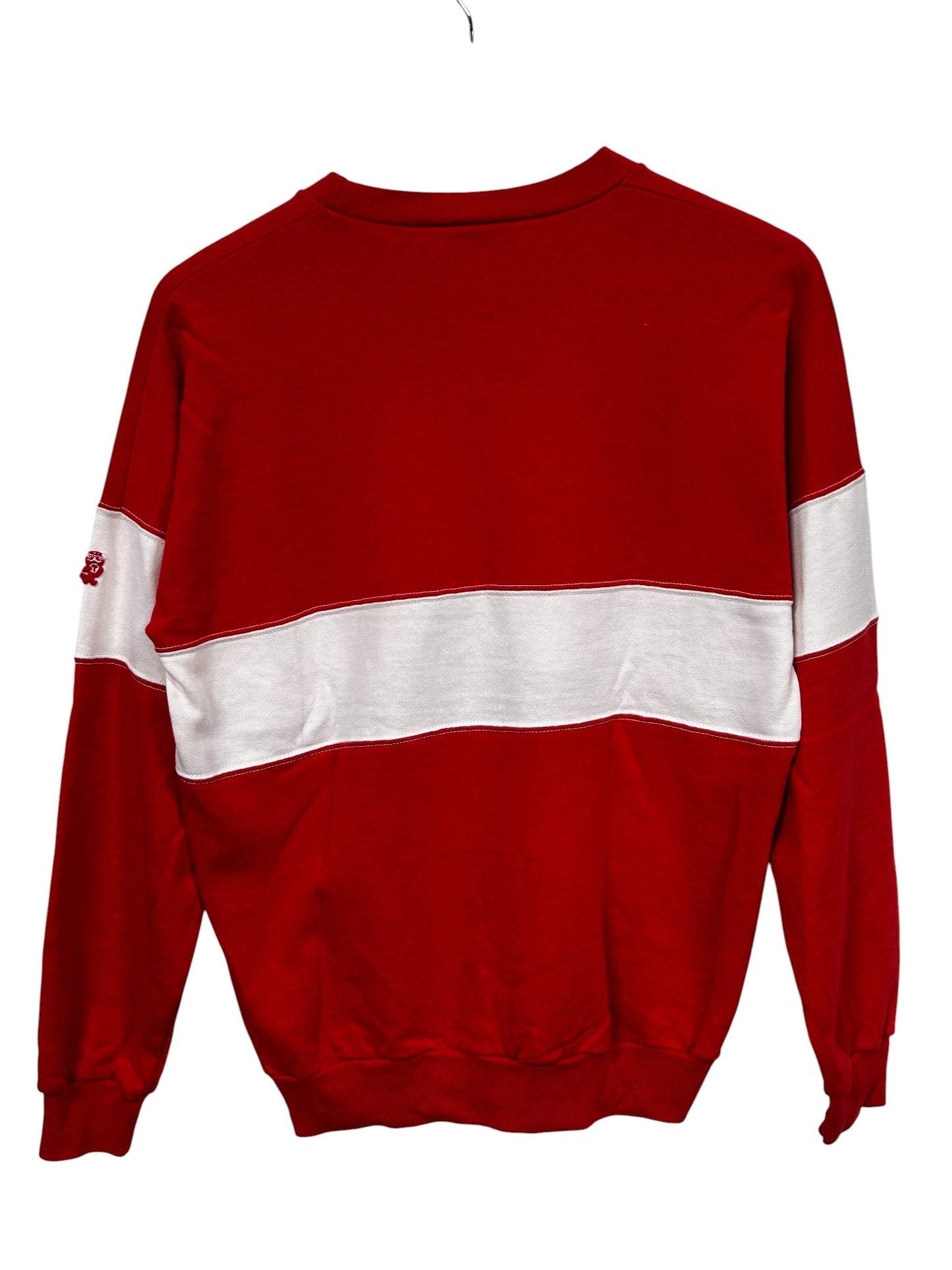 Vintage 80's Courchevel Red Striped Sweater Size Medium