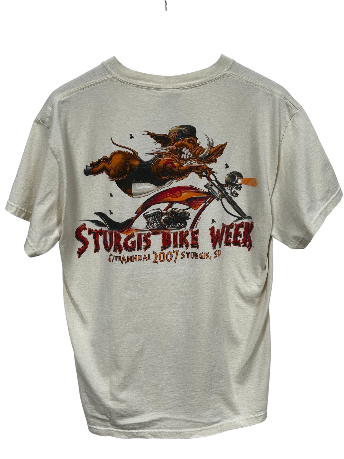 Harley Davidson Sturgis Biker Rally Graphic Tee Size Medium