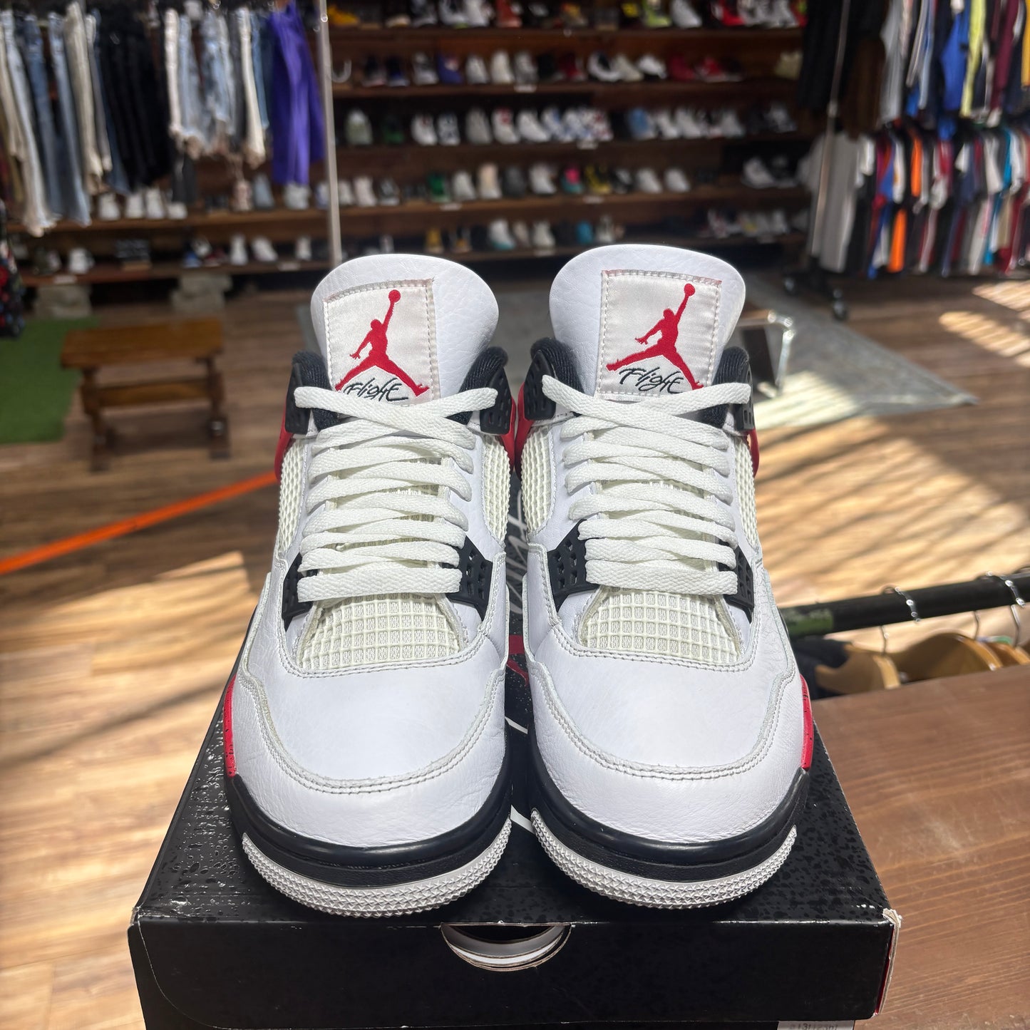 Jordan 4 'Red Cement' Size 8.5