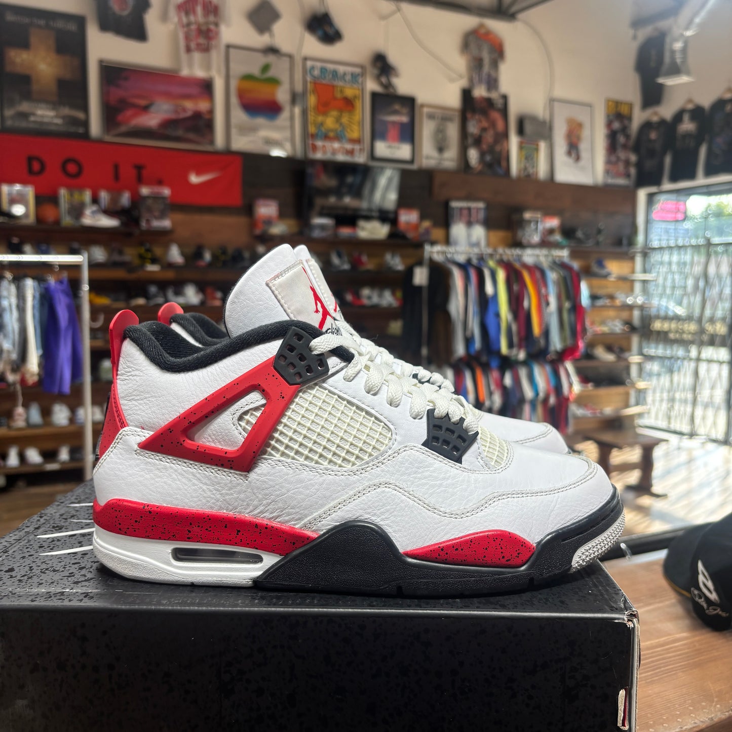 Jordan 4 'Red Cement' Size 8.5