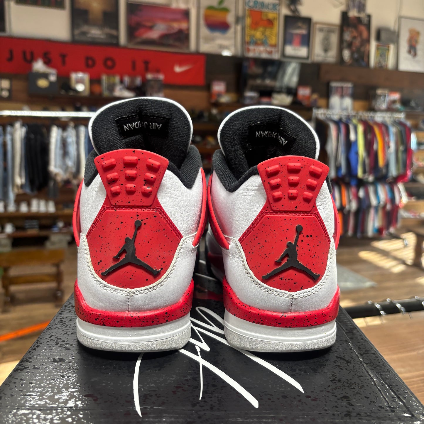 Jordan 4 'Red Cement' Size 8.5