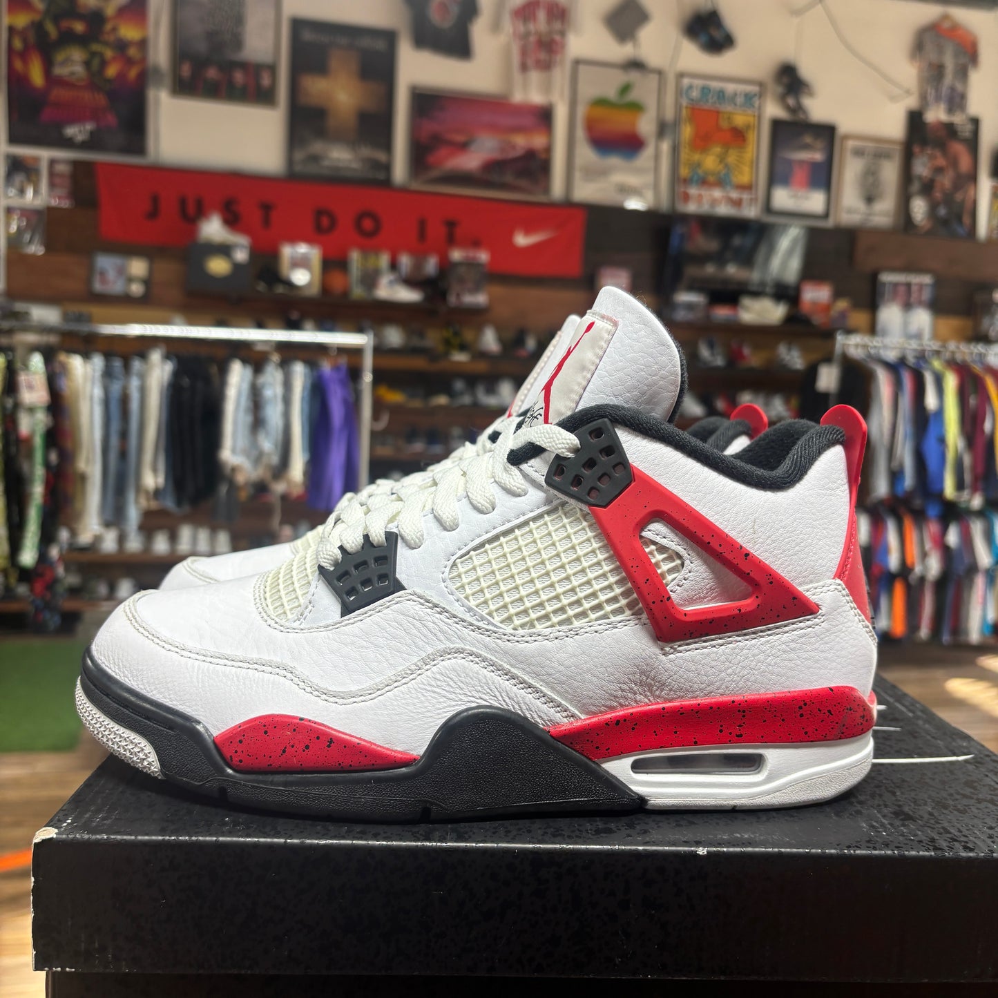 Jordan 4 'Red Cement' Size 8.5