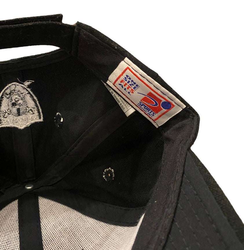 Vintage 90's Sport Specialties Oakland Raiders Logo Strapback Hat