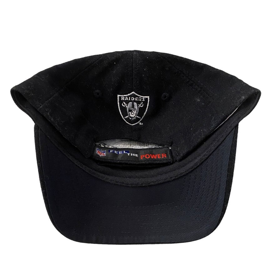 Vintage 90's Sport Specialties Oakland Raiders Logo Strapback Hat