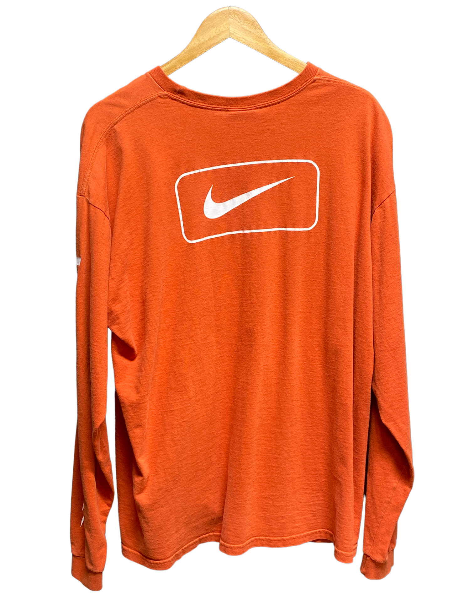 Vintage 00's Nike Long Sleeve Swoosh Shirt Size XL