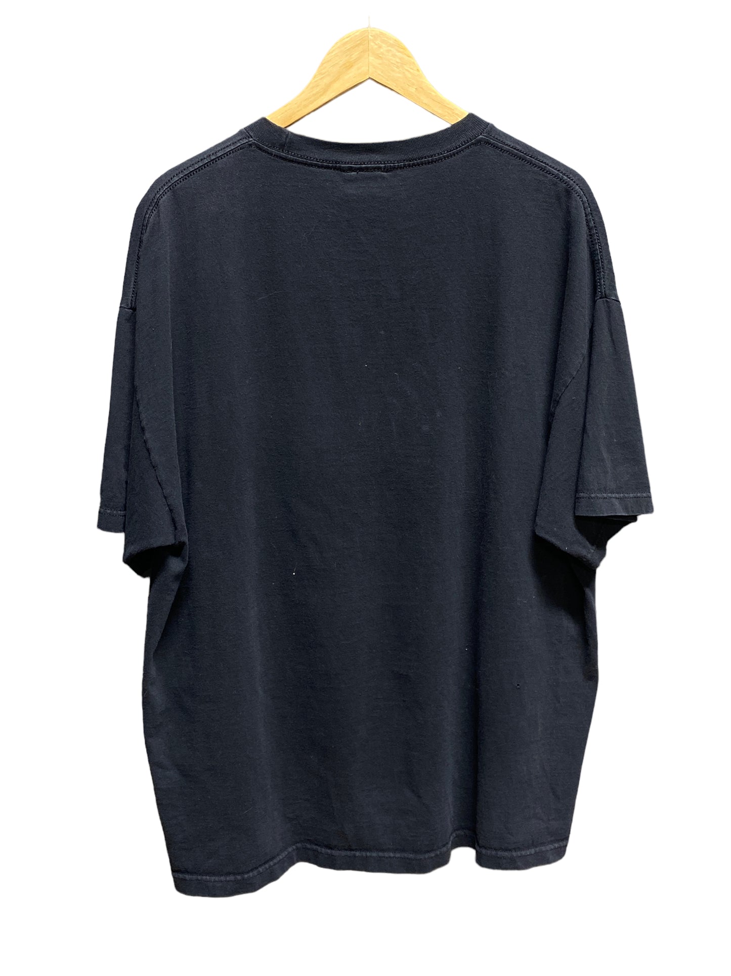 Vintage 90's Johnny Suede Panzer Biker Graphic Tee Size XXL