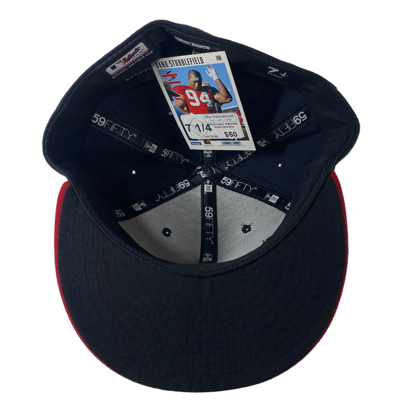 New Era Washington Nationals Fitted Size 7 1/4