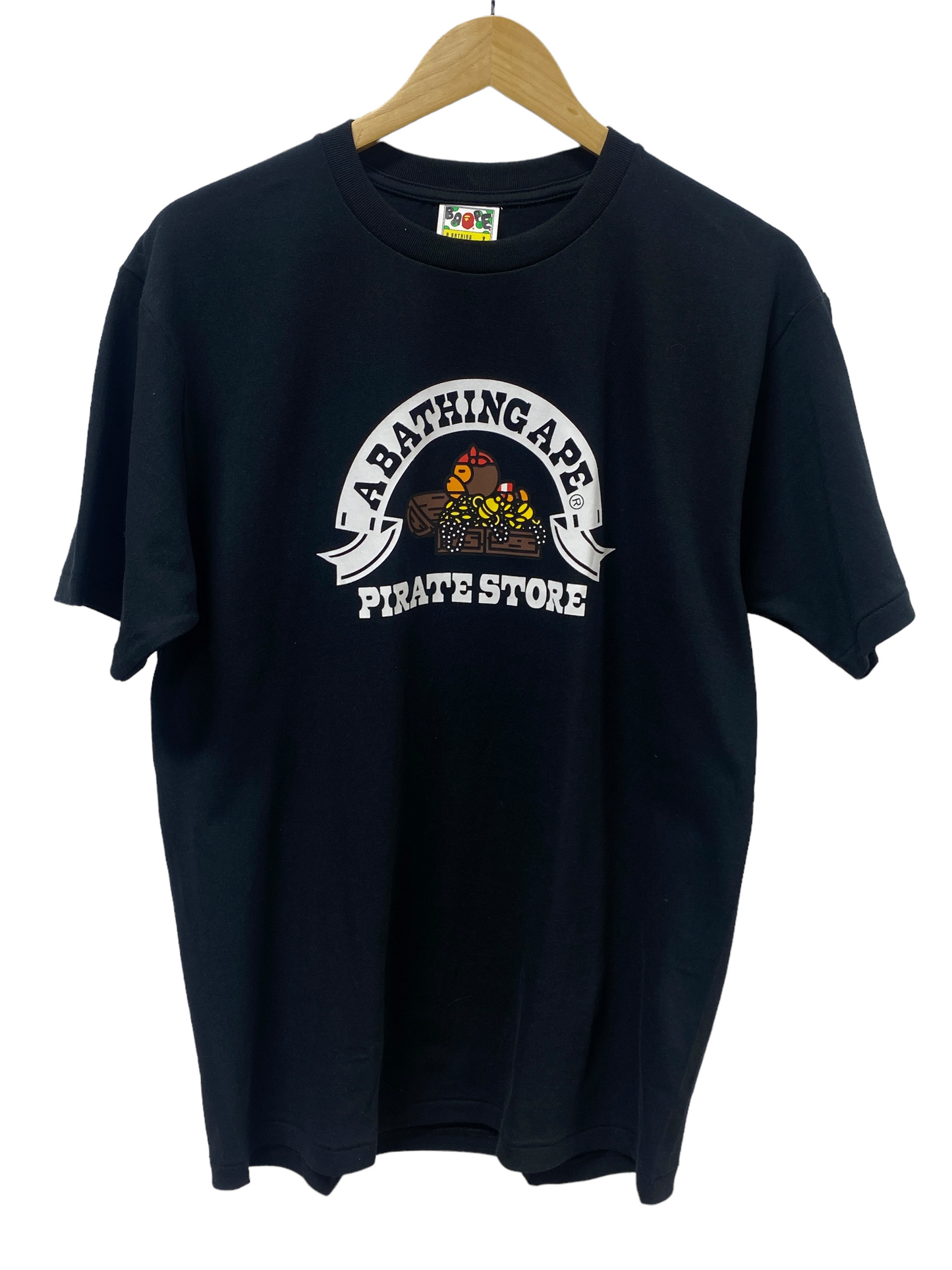 Bape Pirate Treasure Graphic Tee Size Medium (DS)