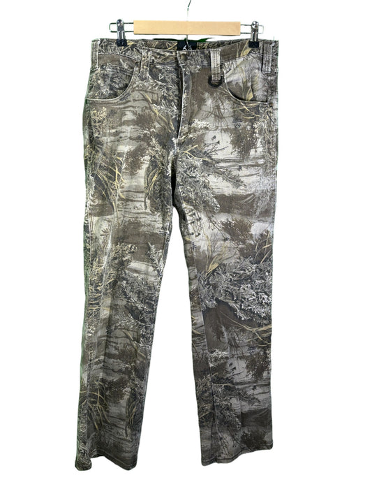 Vintage Realtree Hunter Woodland Camo Pants Size 32x32