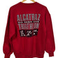 Vintage 90's Alcatraz Triathlon Race Crewneck Sweater Size Large