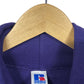 Vintage 90's Russell Athletic Purple Blank Pullover Hoodie Boxy Size XL