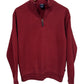Vintage GAP Red Quarter Zip Sweater Size Small