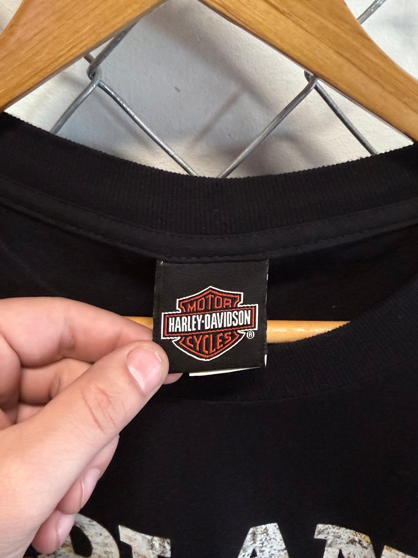 Harley Davidson Badlands South Dakota Biker Graphic Tee Size XXL