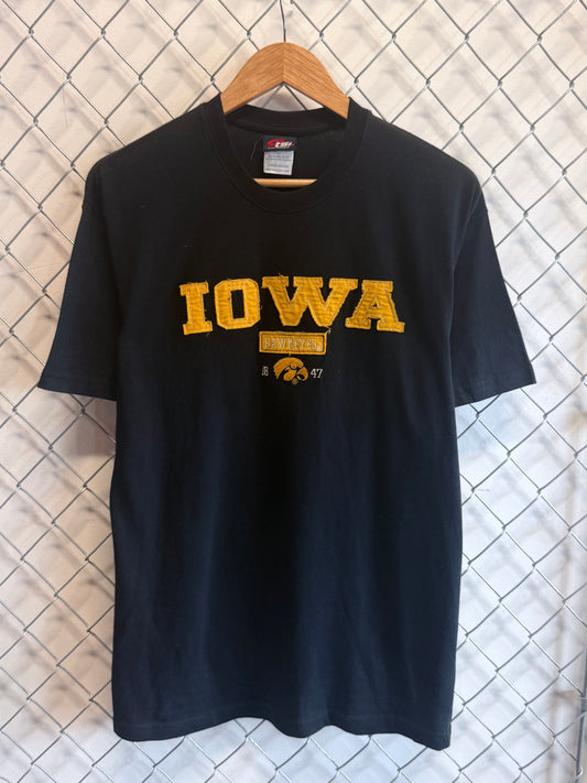 Vintage Y2K Iowa State Hawkeyes Collegiate Tee Size Large