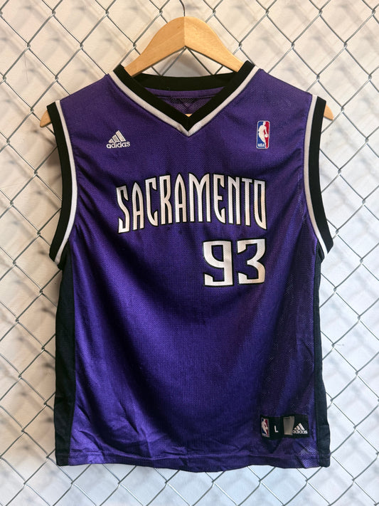 Vintage 90's Sacremento Kings Ron Artest #93 Basketball Jersey Size Large