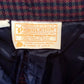 Vintage Pendleton Made in USA Checkered Trouser Pants Size 30x28