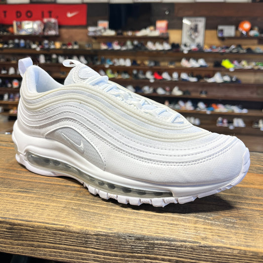 Nike Air Max 97 'White Metallic Silver' Size 6Y (DS)