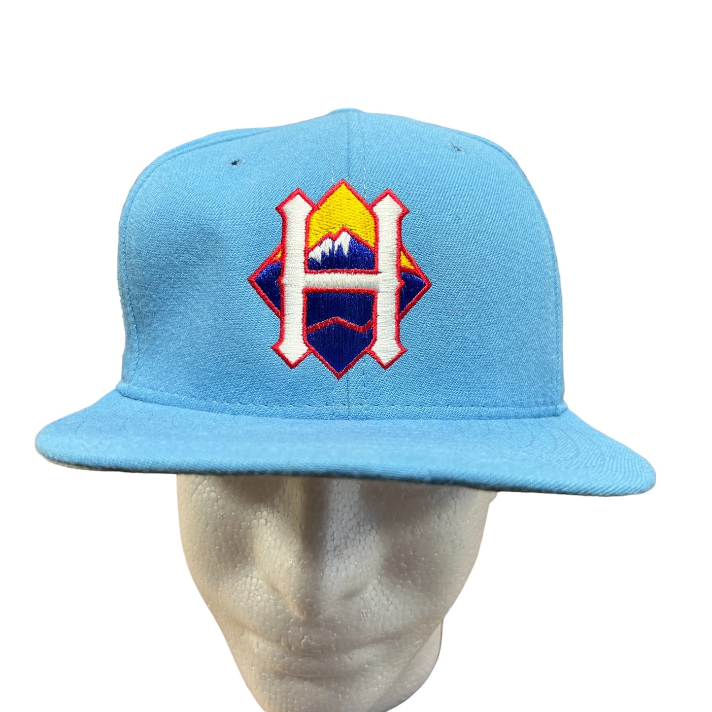 Vintage Helena Brewers Minor League Baseball Light Blue Snapback