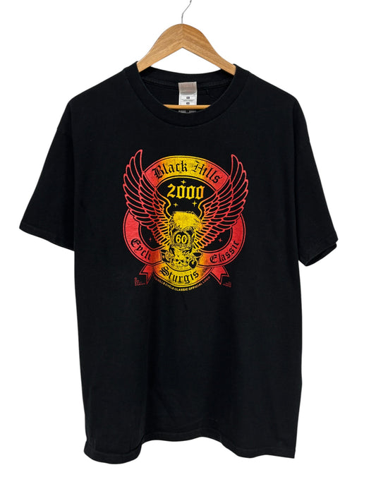 Vintage 2000 Sturgis Black Hills Rally If You Can Read This Biker Tee Size XL
