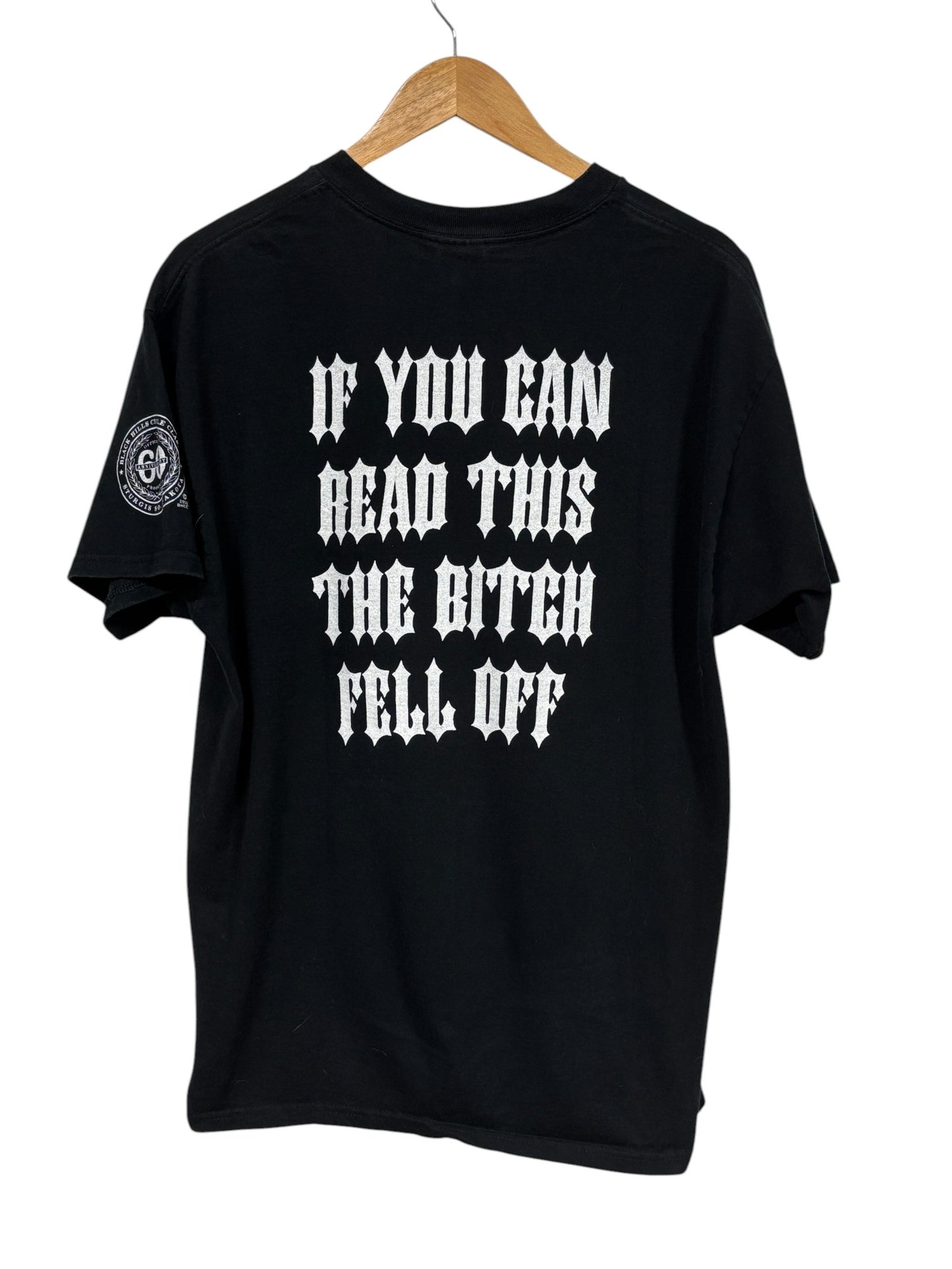 Vintage 2000 Sturgis Black Hills Rally If You Can Read This Biker Tee Size XL