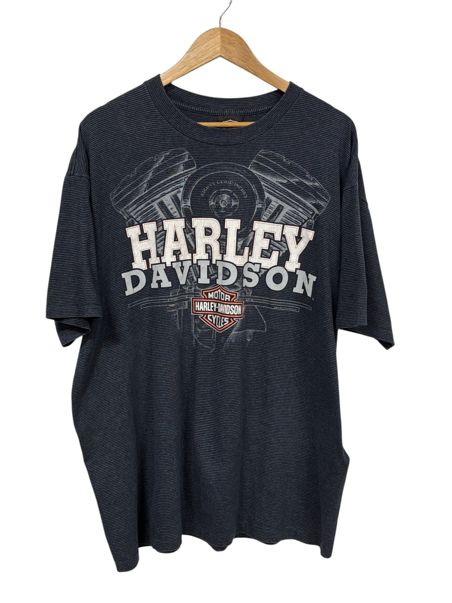 Vintage 90's Harley Davidson Great Falls Montana Biker Graphic Tee Size XL