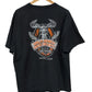 Harley Davidson Fairbanks Alaska Biker Graphic Tee Size XL