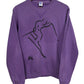 Vintage 80's Vail Colorado Skiing Graphic Sweater Size Medium