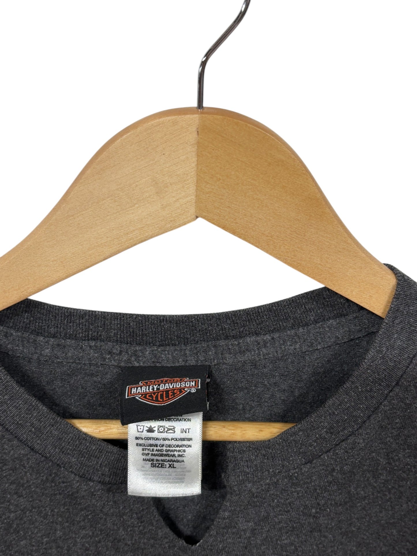 Harley Davidson Grizzly Missoula Montana Biker Graphic Tee Size XL