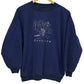 Vintage 90's Wolves Embroidered Nature Crewneck Sweater Size Large