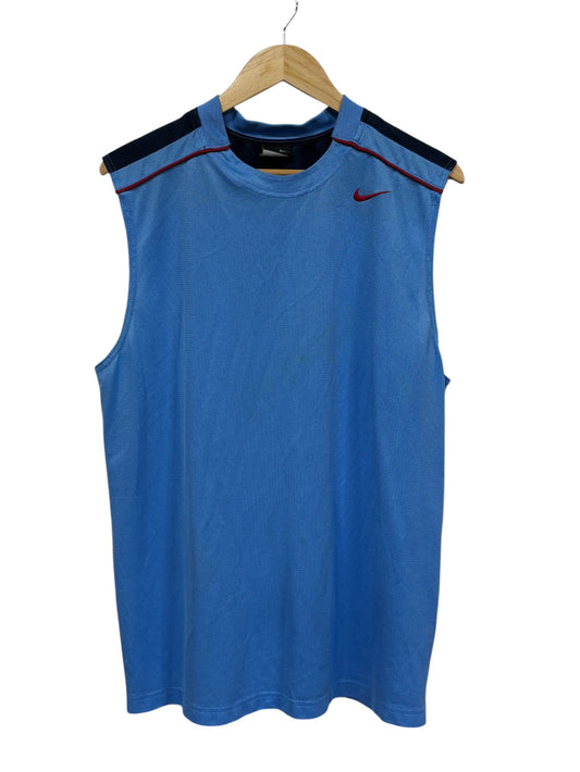 Vintage 00's Nike Blank Basketball Jersey Size Large