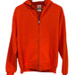 Vintage 80's Sno King Hunters Orange Zip Up Hoodie Size XL