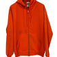 Vintage 80's Sno King Hunters Orange Zip Up Hoodie Size XL