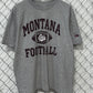 Vintage University of Montana Grizzlies Football Graphic Tee Size XL