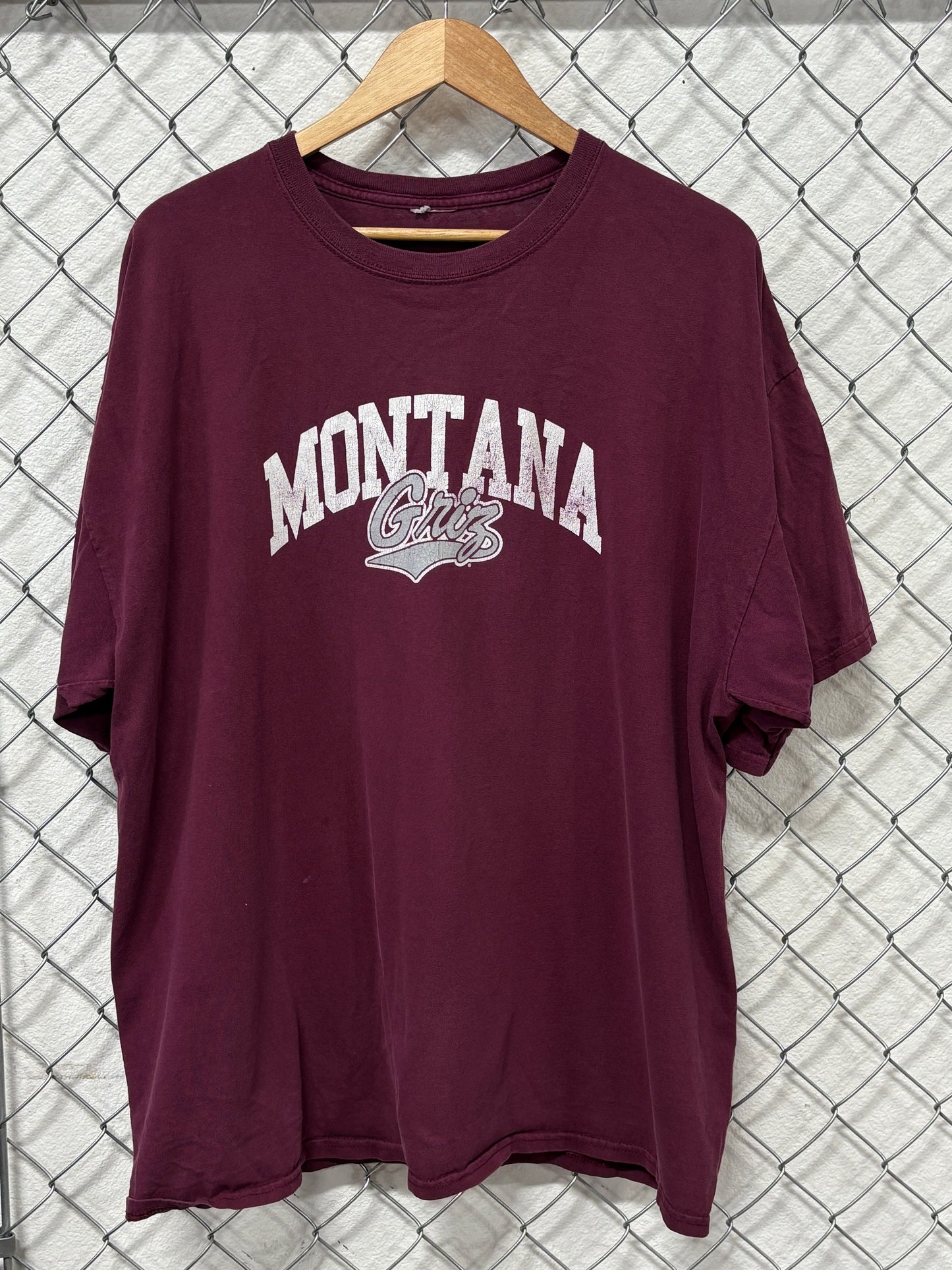 Vintage Y2K University of Montana Grizzlies Tee Size XL