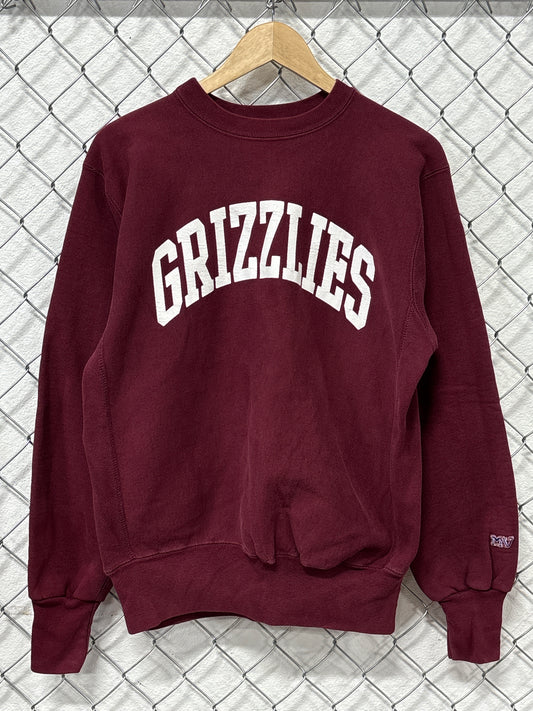 Vintage 90's University of Montana Grizzlies Reverse Weave Sweater Size Small