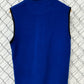 Vintage Y2K Billings Bulls Blue Fleece Vest Size Small
