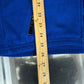 Vintage Y2K Billings Bulls Blue Fleece Vest Size Small