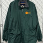 Vintage Rocky Mountain College Montana Green Zip Up Jacket Size XL