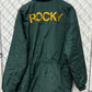 Vintage Rocky Mountain College Montana Green Zip Up Jacket Size XL