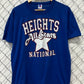 Vintage Billings Montana Heights All Stars Baseball Tee Size Large