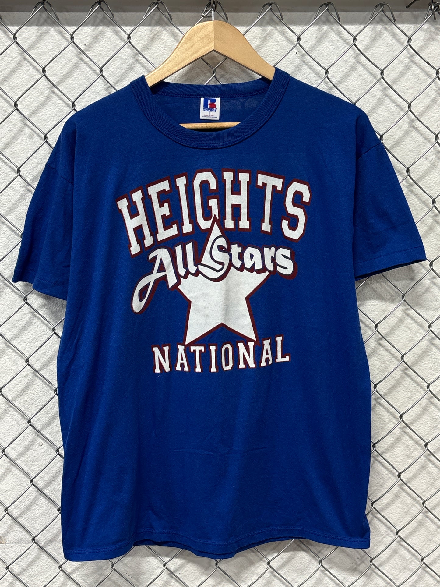 Vintage Billings Montana Heights All Stars Baseball Tee Size Large